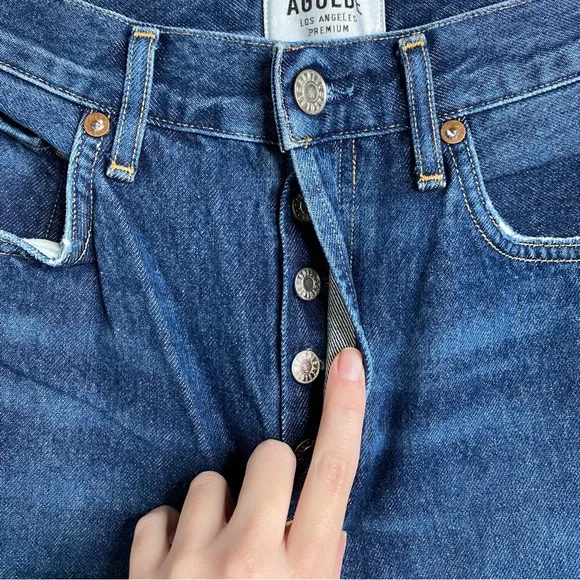 Agolde Remy High Rise Straight Leg Jean - Picture 5 of 9